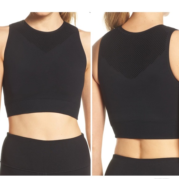 Zella Tops - Zella so true seamless longline sports bra black